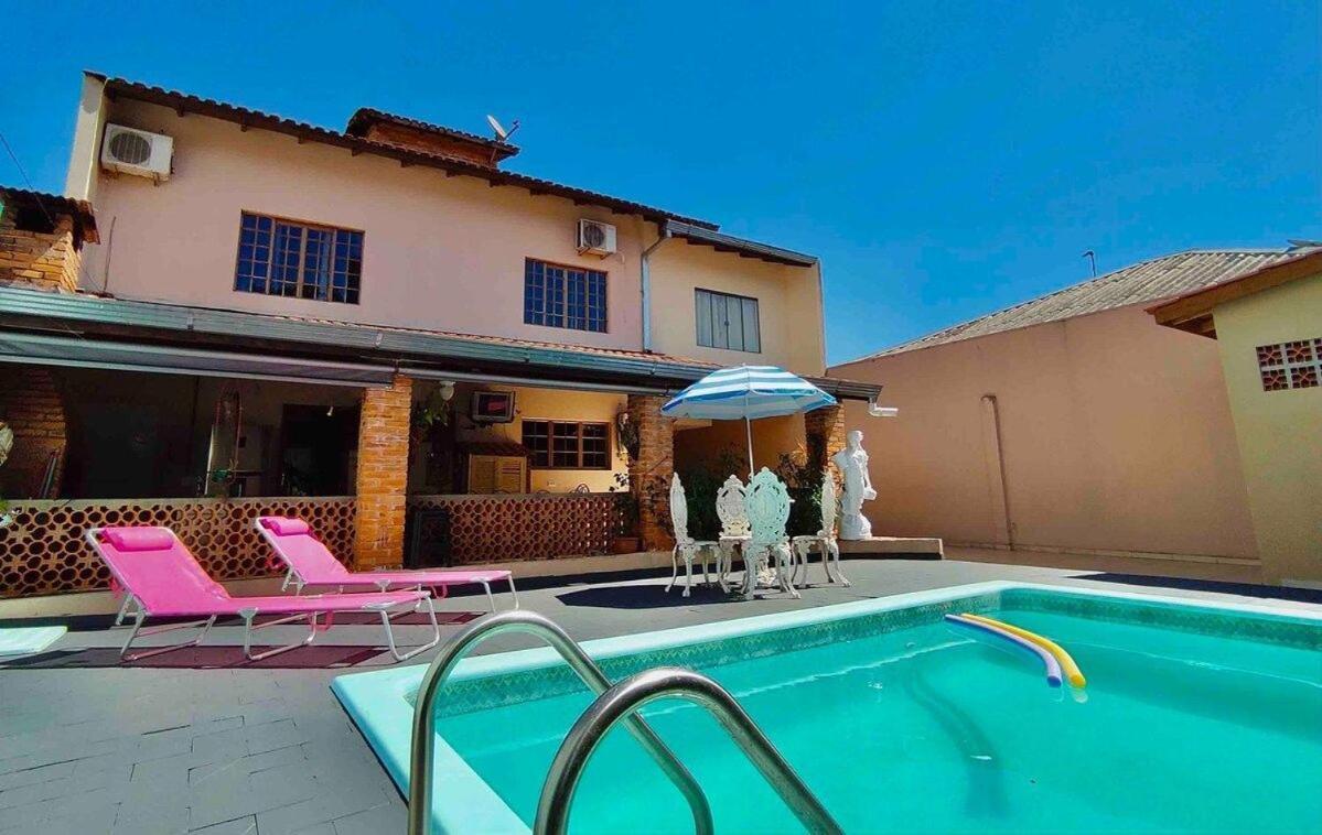 Casa Com Piscina Proximo Atrativos/ Wifi/ Garagem Villa Foz do Iguaçu Eksteriør billede